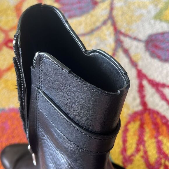 COACH DYLAN BOOTIES SHOES SIZE 9.5 - Picture 11 of 13